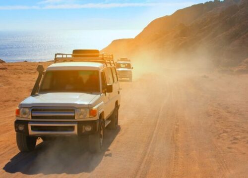 🏜️ Hurghada Desert Safari – Aventură în deșertul egiptean 🌅🐪