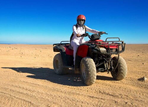 Safari de dimineață cu ATV-ul în Hurghada
